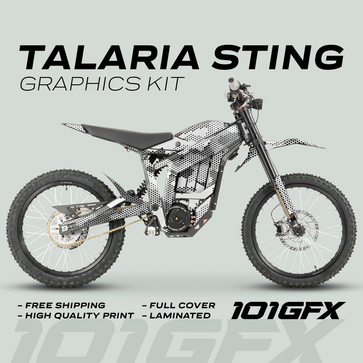 Talaria Sting R Graphics Kit HEXOCAM White