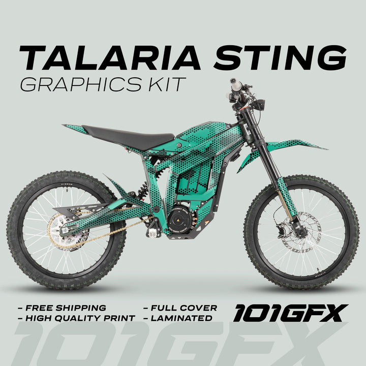 Talaria Sting R Graphics Kit HEXOCAM Mint