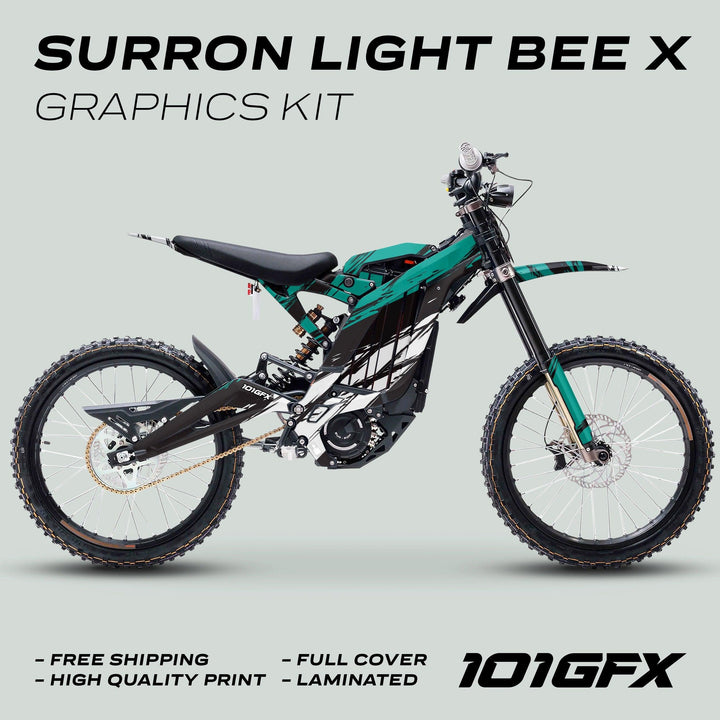 Surron Light Bee X Graphics Kit SLICE BLACK Mint